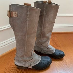 Sorel Slimpack Tall Boots - Charcoal Grey